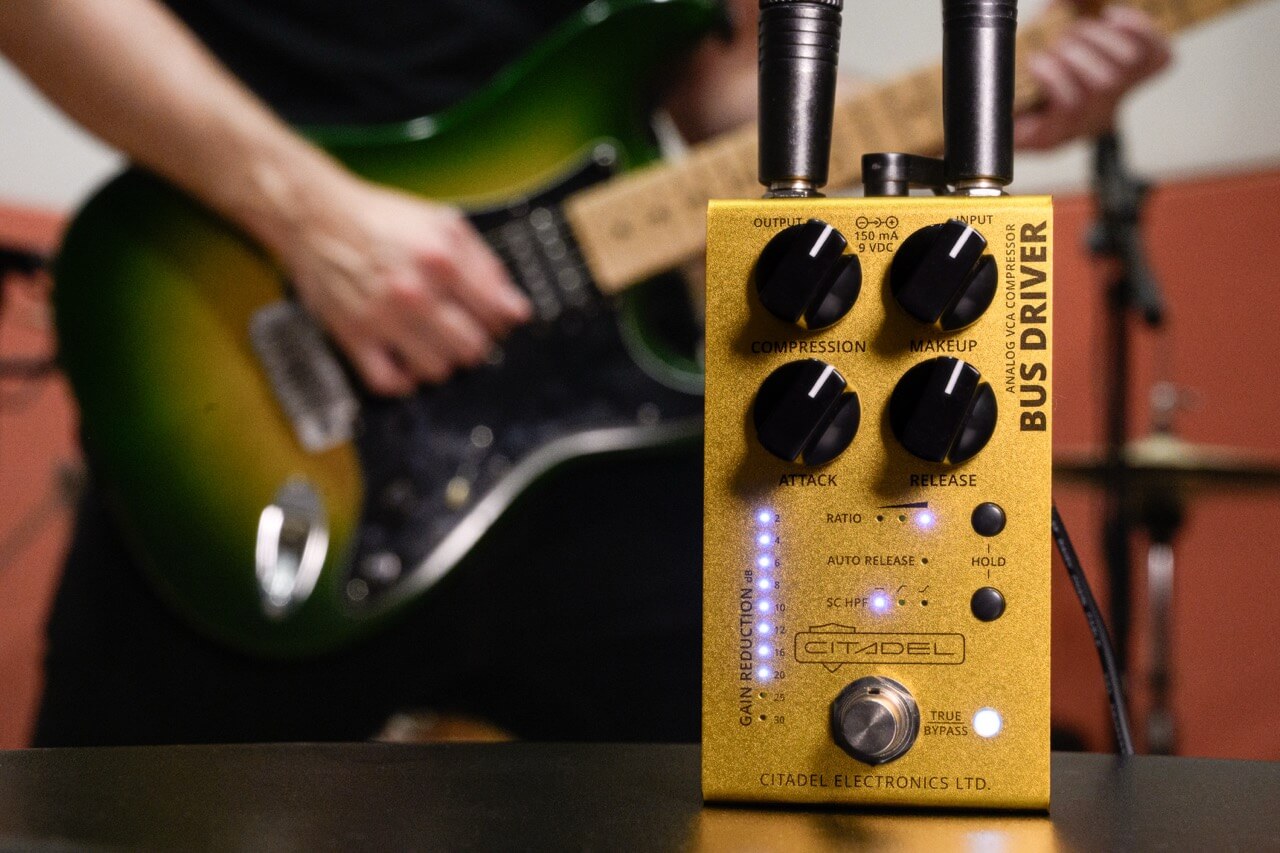 Santiago Alvarez of Citadel Guitar Pedals